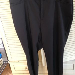 Roz & Ali Ladies Black Dress Pants - Size 18